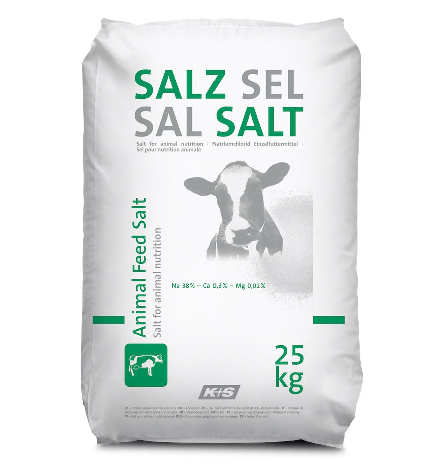 SALZ SEL SAL SALT Sack  für Rinder – sorgt für optimale Mineralversorgung und unterstützt die Gesundheit.