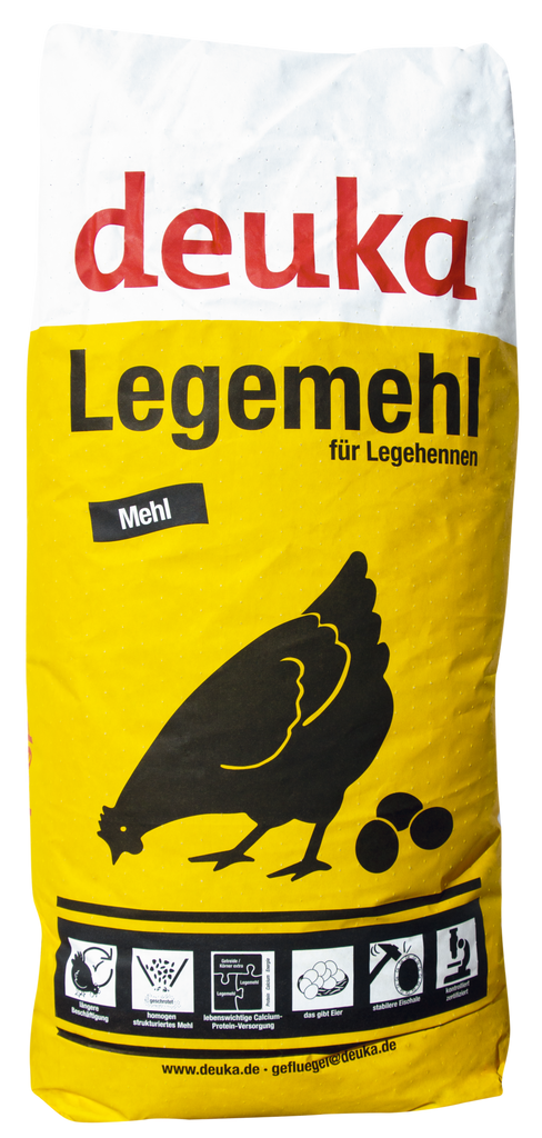deuka Legemehl Sack  – ausgewogenes Futter für Legehennen, fördert Eiproduktion und Gesundheit